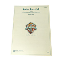 Indian Love Call Warner Bros Publications Piano / Vocal / Guitar picture