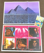 Pink Floyd 2 Posters and 2 Stickers Set - Dark Side of the Moon - See Photos picture