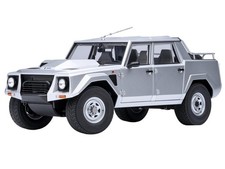 LAMBORGHINI LM002 ARGENTO SILVER 1/18 MODEL CAR BY AUTOART 74553 picture