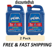 PEAK Universal Concentrate Antifreeze + Coolant for All Vehicles, 1 gal (2 Pack) picture
