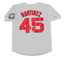 Pedro Martinez 1999 Boston Red Sox Men's Grey Road Jersey w/ All Star Patch picture