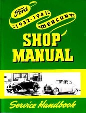 1932-1941 Ford CAR TRUCK, LINCOLN, MERCURY Factory Shop Service Manual picture