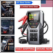 6000A Portable Jump Starter OBD2 Scanner Battery Tester 16800mAh Power Bank picture