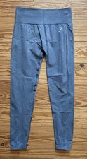 Women’s Gymshark Gray Vital Seamless 2.0 Leggings Workout Pants size S / M picture