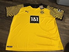 Puma Borussia Dortmund BVB 2021/22 Authentic Home Jersey Mens 2X XXL $140 NWT picture