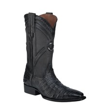 3C0AFY - Cuadra black western cowboy caiman boots for men picture