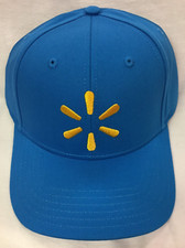 Walmart Associate Spark Royal Blue Embroidered Cotton Cap Adjustable BRAND NEW picture
