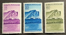 Travelstamps: 1947 Turkey Stamps Scott #960-962 - Railway Conference - MNH OG picture