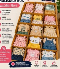 SHEIN Kids Clothing Lot Wholesale Box Boys & Girls 0-10Y Multicolor Cotton picture