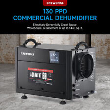 CREWORKS 130 PPD Commercial Dehumidifier for Crawl Space Basement Warehouse picture