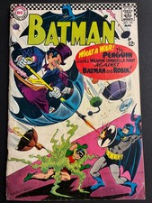 Batman 190 Conserved (see descrip) -- Classic Penguin Cover 1967 picture