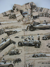 Mens XXL Reyn Spooner Shirt Art of Eddy Y Vintage Boneville Salt Flats race car picture