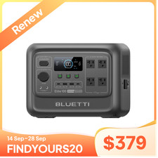 BLUETTI Elite 100 V2 1024Wh 1800W Portable Power Station Certified Refurbished picture