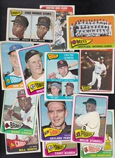 1965 TOPPS original BASEBALL CARDS -YOU Pick A PLAYER CHOICE - CARD #250  AND UP picture