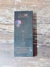 NEW Glo24K Triple Action Eye Care Therapy Wand LED Vibration Temp Control Light picture