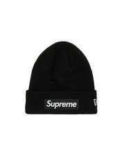 Supreme x New Era Box Logo Beanie Black  FW25 Authentic Fast  🚚 picture