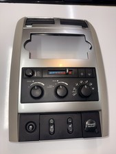 04-09 Dodge Durango Radio Bezel With Climate Control Heated Seat Silver/Gray picture