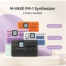 M-VAVE FM-1 Audio FM Synthesizer 3CH MIDI Built-in 6 Effects 3.5mm Stereo Output picture