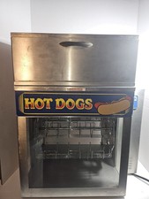 APW Wyott Model DR-1A Hot Dog Broiler Carousel Heater & Bun Warmer Tray Tested picture