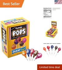 Giant Tootsie Pops - 72 Count Assorted Fruity Lollipops, 3.5 Lbs - Gluten Free picture