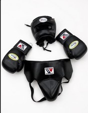 Professional Cowhide Leather Boxing Kit – Luxury Handmade & Fully Customized picture
