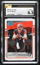 2020 Panini Donruss Optic Rated Rookies Joe Burrow #151 CSG 6.5 Rookie RC 5t6 picture