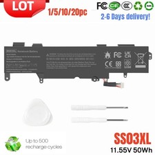 ✅LOT 1-20PC SS03XL Battery For HP EliteBook 735 745 755 830 836 840 846 G5 G6 picture