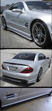 2003-11 Mercedes SL500 SL600 SL55 AMG SL63 SL65 R230 Side Skirt Skirts Made USA picture