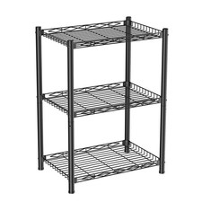 3 Tier Wire Shelf,Metal Shelving Unit Storage Shelves Rack, Utility Small Sli picture