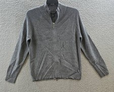 The Men's Store at Bloomingdale's Wool/Cashmere Blend Ribbed Sweater M Asphalt picture