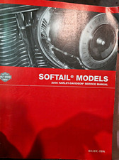 99482-08A Harley Davidson Service Manual 2008 Softail Models W/ Pullouts OEM OBO picture