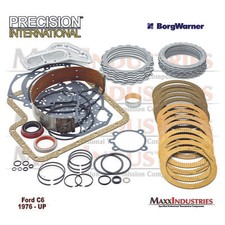 1976-up C6 Transmission Deluxe Master Rebuild Kit with Steels BorgWarner Clutch picture