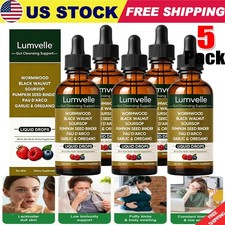 5x LUMVELLE Wild Harvested Wormwood Herbal Liquid Botanical Supplement Drops  picture