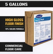 Diversey Vectra ProX Floor Finish 5 Gal BIB 19% Solids High Gloss 5105047 picture