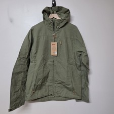 Fjallraven Sten Jacket Men's Jacket Army Green Large Water Resistant Wax Finish picture