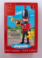 Playmobil  5957 TOY SOLDlER with Bugle FAO 150th Anniversary NEW  christmas picture