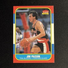 1986-87 Fleer - Jim Paxson #85 picture
