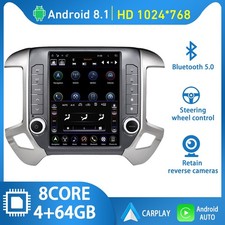 4+64G Android Car Radio Tesla Screen GPS for Chevy Silverado GM Sierra 2014-2018 picture