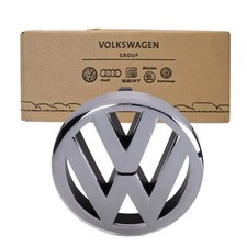 2010-2012 VW Volkswagen GTI Front Chrome Grille Emblem GENUINE OEM 5K0853601FULM picture