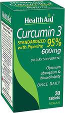 Curcumin 3, 30Ct, 600Mg Once Daily Tablets, Helps with Optimum Absorption & B... picture