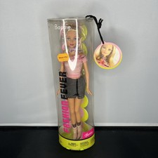 FASHION FEVER BARBIE Pink Off The Shoulder Pinstripe 2004 READ DESCRIPTION  picture