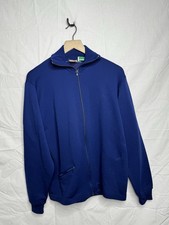Vintage Alkers Ski Andover Maine Jacket Ready Denmark Blue Full Zip Skiwear picture
