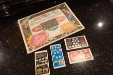 Vintage McDonald's Atari Electronic Video game Console SCRATCH CARDS  MAT  D10 2 picture
