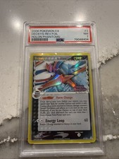 Deoxys Reverse Foil #3 EX Holon Phantoms 2006 Pokemon PSA 7 picture