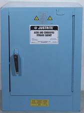 NEW Justrite 25042B/25042 Acid & Corrosives Flammable Safety Cabinet 4 gal/15 lt picture