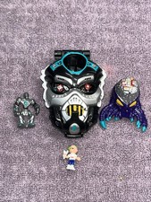 VTG 1992 Bluebird Mighty Max Horror Head Robot Invader Playset Small Complete  picture
