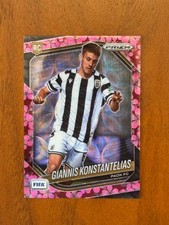 Giannis Konstantelias RC 2025-26 Panini Prizm FIFA ROOKIE Choise Plum Blossom /8 picture