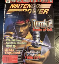Nintendo Power Magazine Volume # 113 Turok 2 October 1998 with Poster picture