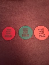 Hershey Pocono Resort , White Haven PA high value tokens picture