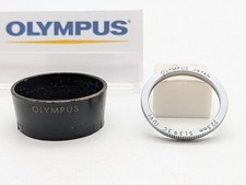 Genuine Rare [N MINT++] Olympus Metal Hood + 22.5mm Filter for Pen S from Japan picture